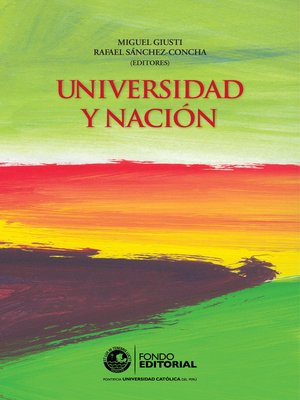 cover image of Universidad y nación